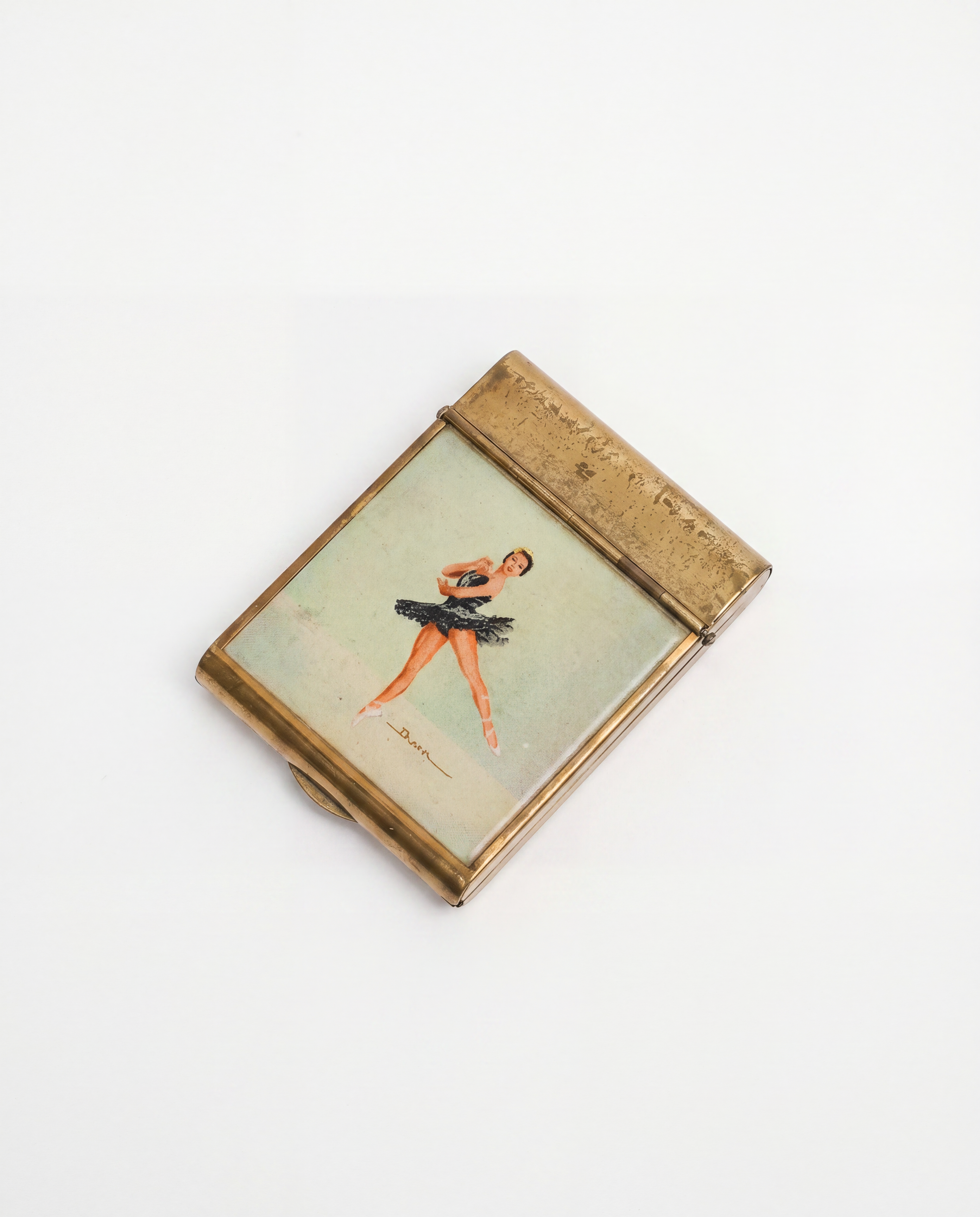 Ballerina Brass Box