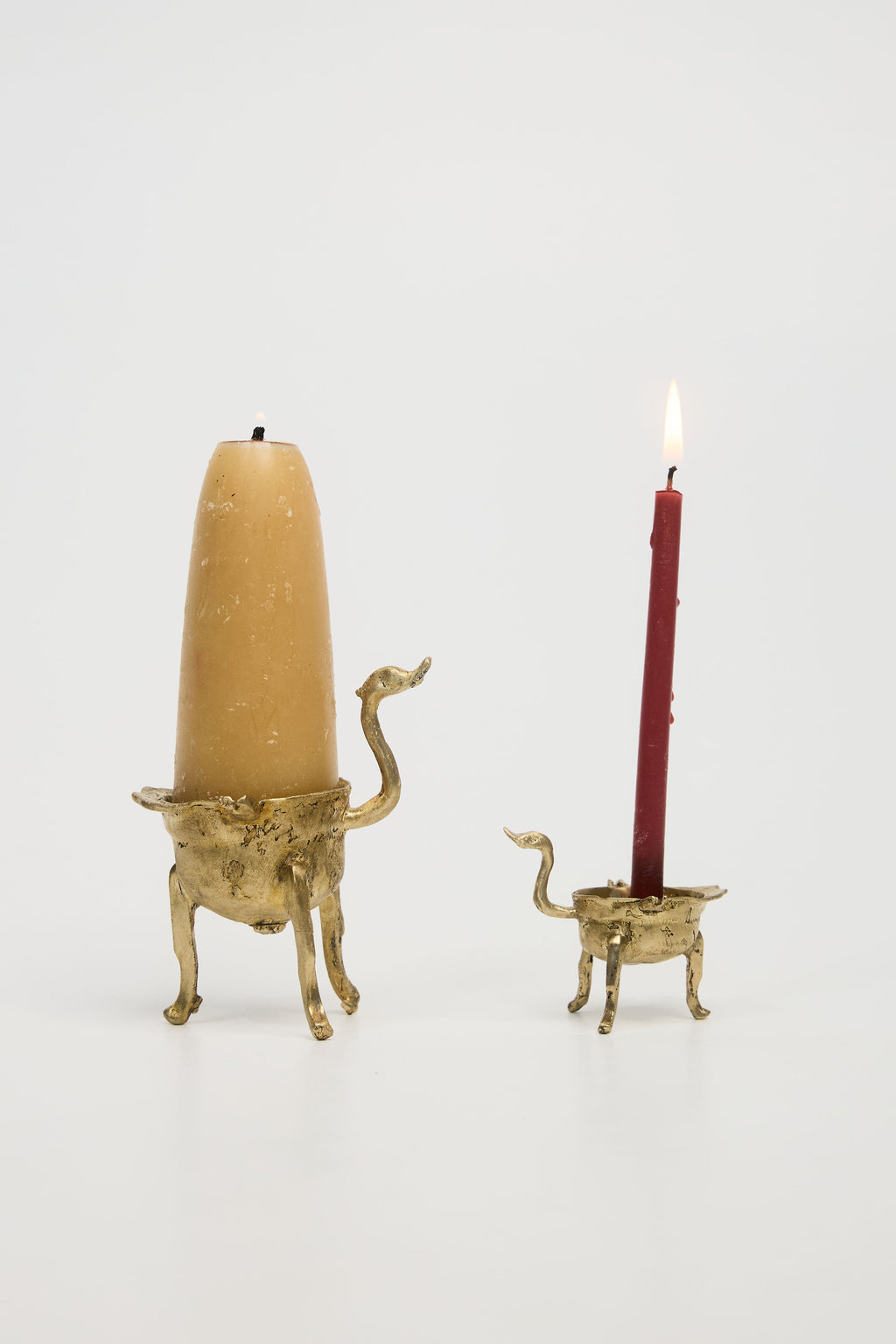 Crane Candle Holder XL