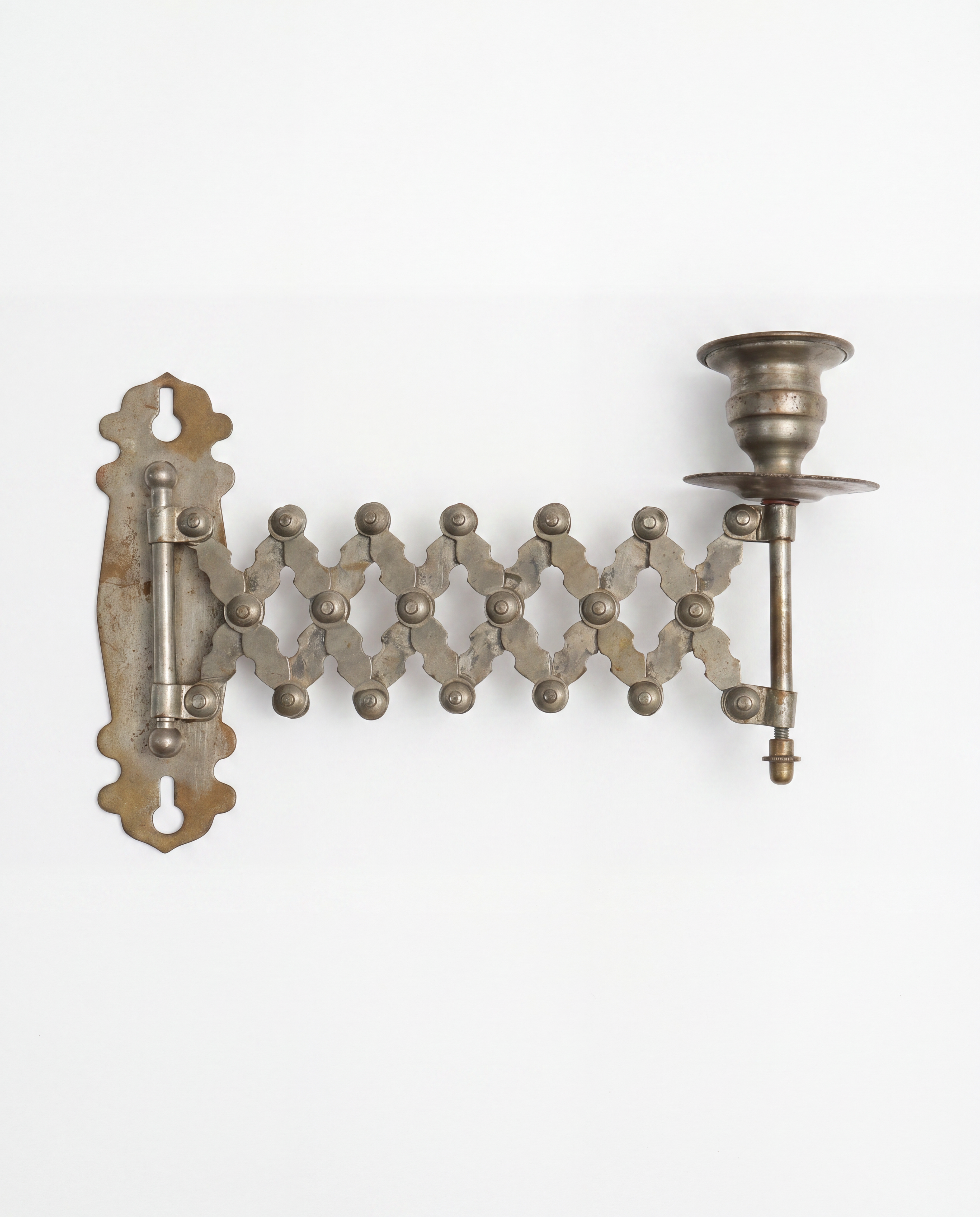 Expandable Accordion Candle Sconce