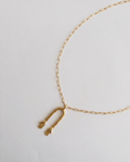 Gold Hamsa Hands Necklace