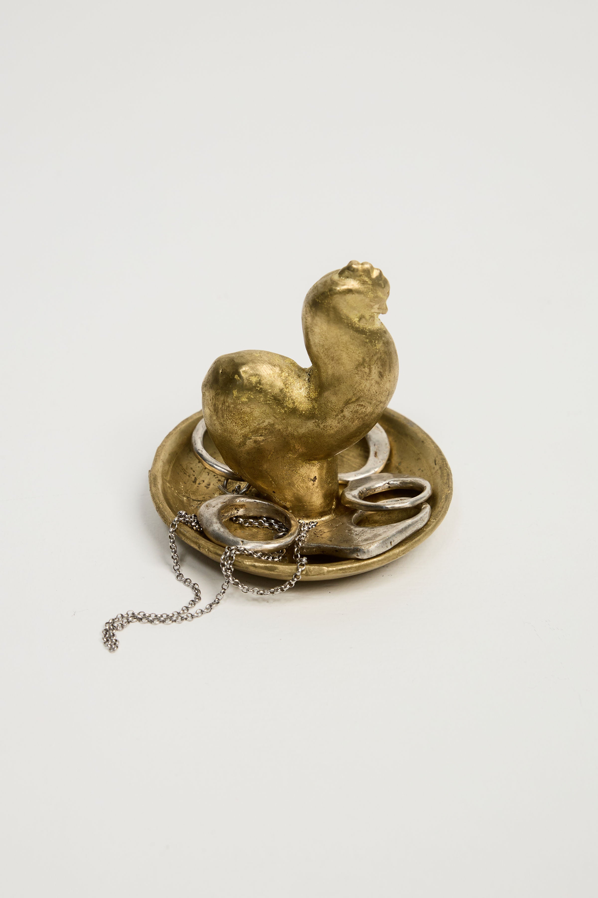 Golden Hen Dish