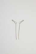 Silver Tassel Hair Pins