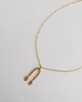Gold Hamsa Hands Necklace - nowaaaymolten