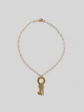 Gold Key Necklace - nowaaaymolten